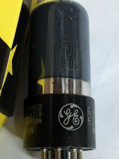 6V6GT 6V6 GT Mazda Belvu Vacuum Tube, lampe, Röhre, Valve, Lampa. NOS