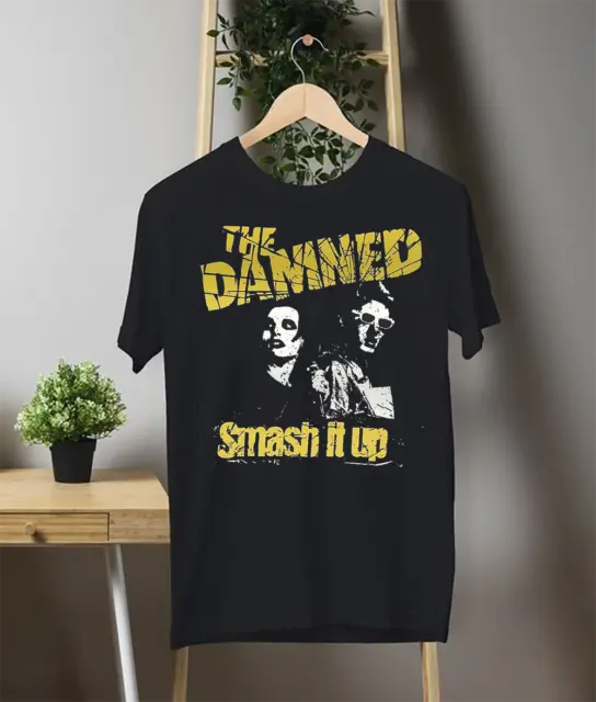 Smash It Up The Damned Unisex Cotton Black Shirt All Size 1P340
