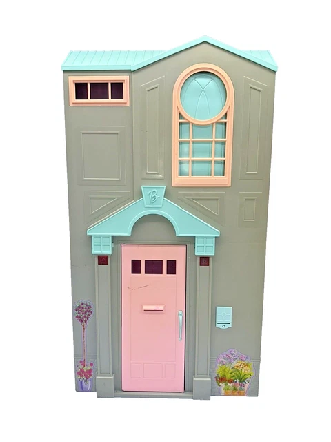 BARBIE TALKING TOWNHOUSE Playset Sound Light Works Dollhouse