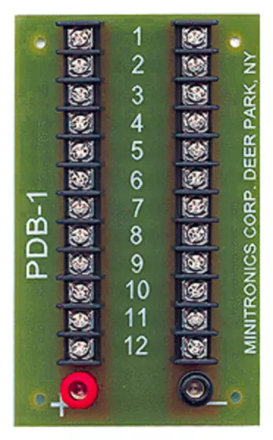 Miniatronics # PDB1 12-Position Prewired Power Distribution Block MIB