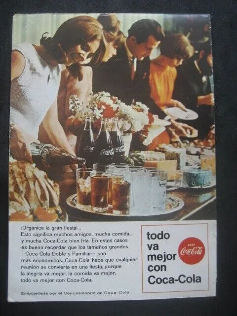 Coca-Cola Nº11. Pubblicità Su Riviste Degli Anni '60