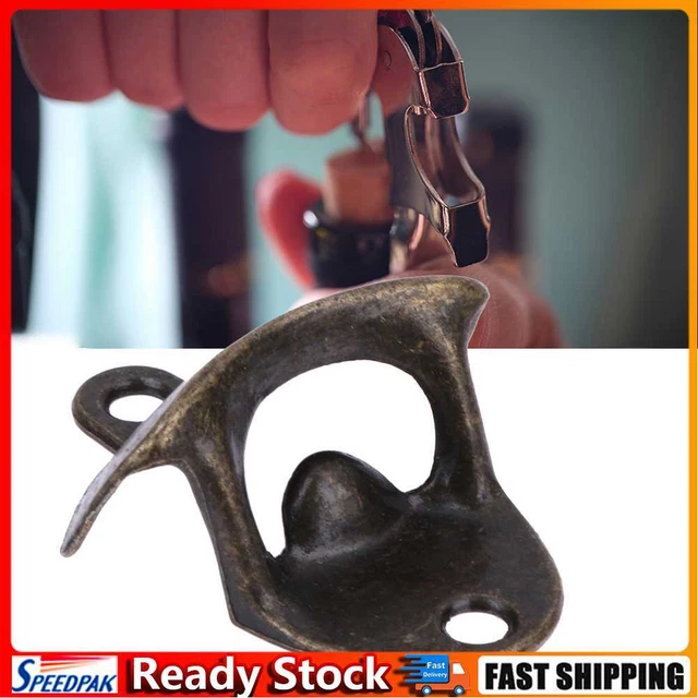 1 PC Creative vente mur monté cuisine Opener ouvre-porte métal bouteille ouvreur