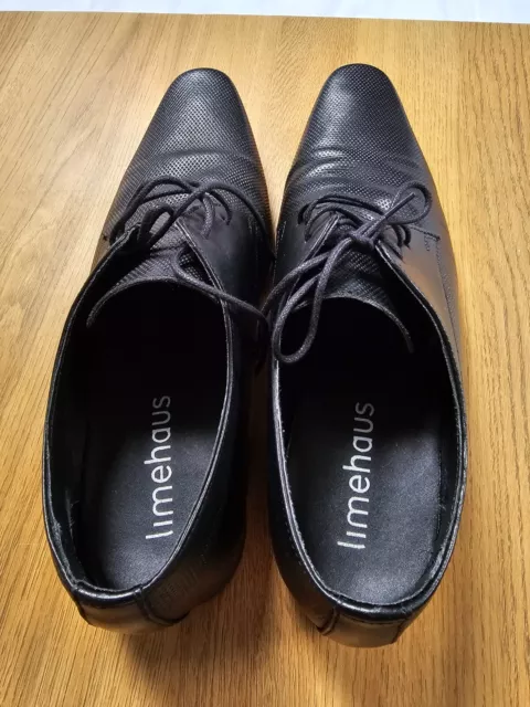 Limehaus Mens Black Shoes Size 9 3