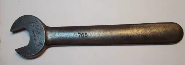 vintage  Fairmount  1''  single open end wrench No. 706