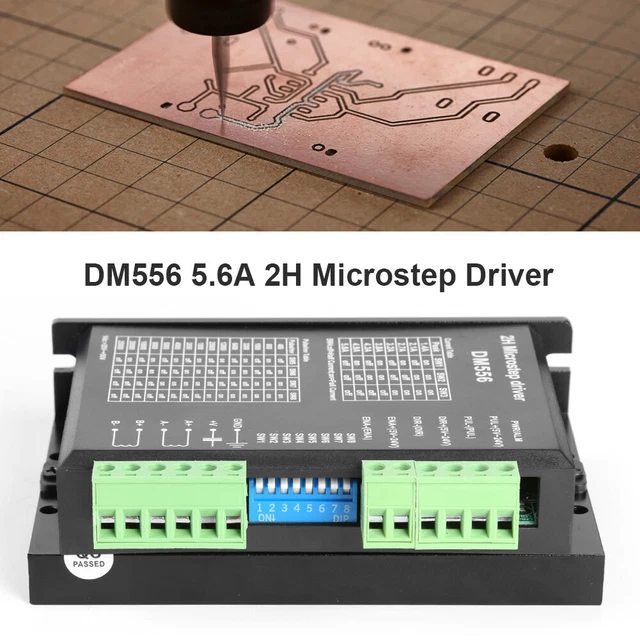 DM556 Digital Stepper Motor Driver 2-Phase 5.6A for Nema 23 34 Stepping Motor
