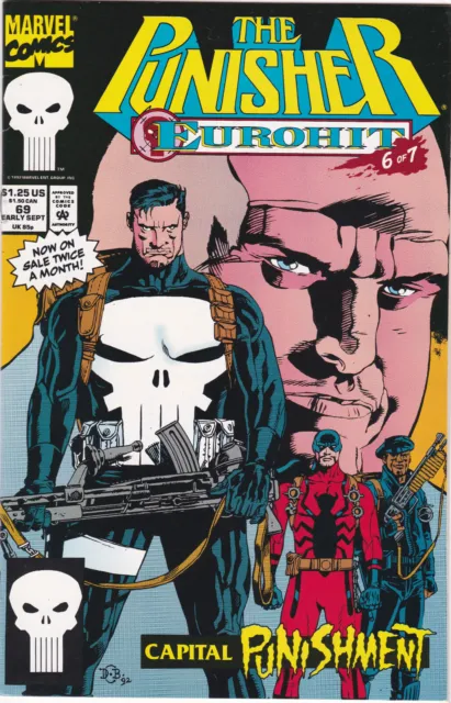 The Punisher #69 Vol. 2 (1987-1995) Marvel Comics