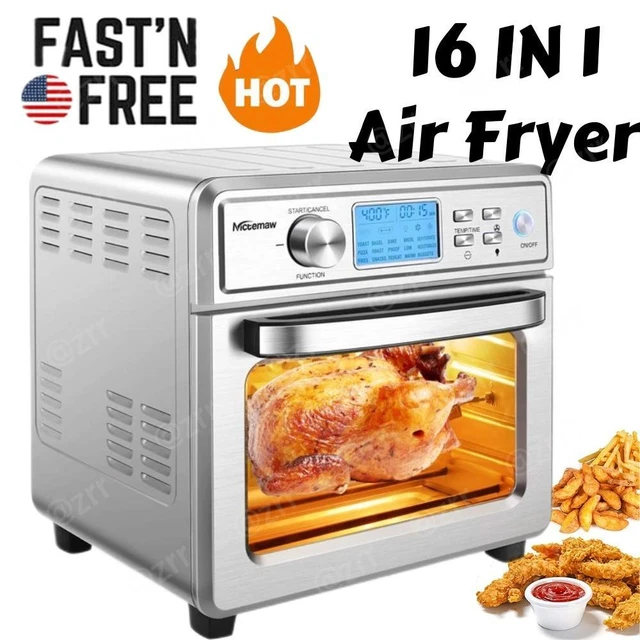 AIR FRYER OVEN 24.5QT Convection 16IN1 AirFryer Toaster Oven Combo with