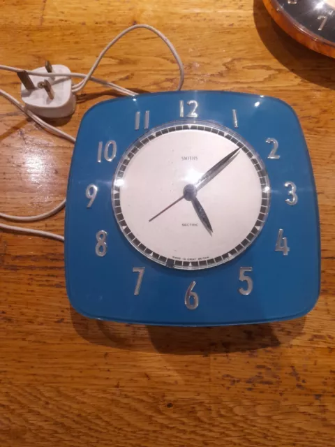 Vintage Smiths Duburry 60s/70s Wall Clock