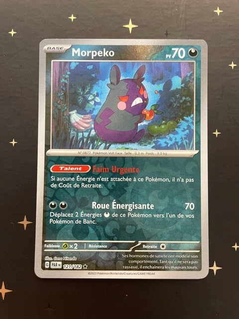 CARTE POKÉMON RARE REVERSE Morpeko 121/182 VF NEUF EUR 1,20 - PicClick FR