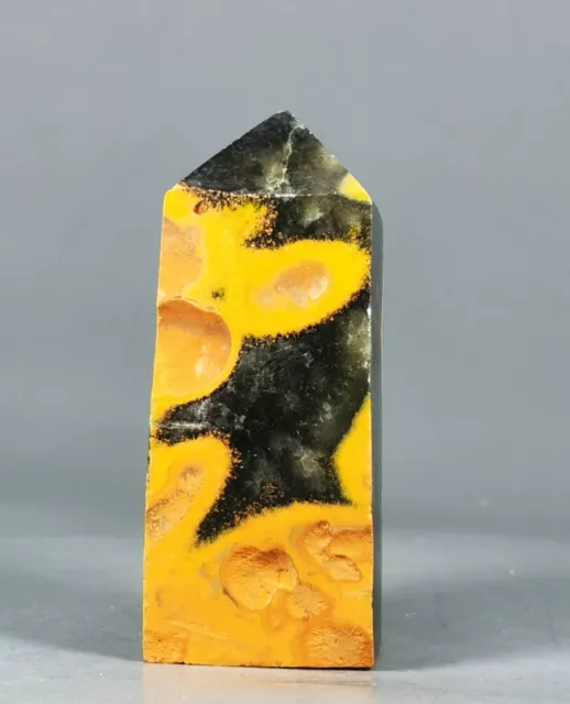 Natural Bumblebee Jasper Quartz Crystal Tower Point Reiki Stone Healing