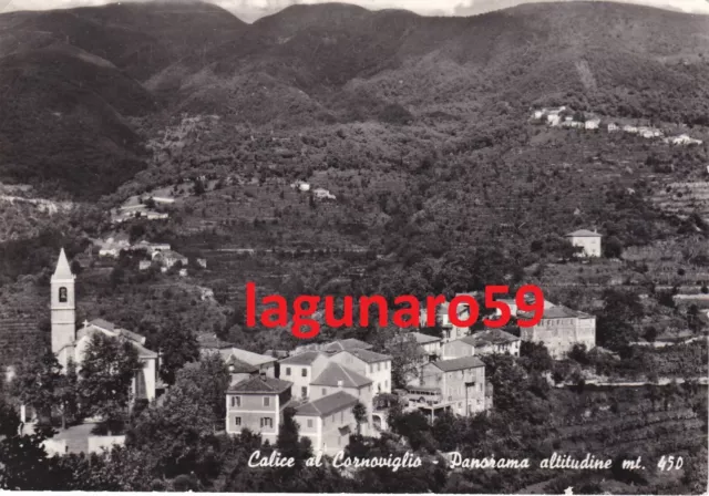 CALICE AL CORNOVIGLIO  (  La Spezia  )  - Panorama.............viagg. 1959