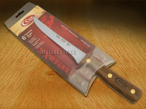 Case xx Household Cutlery Kitchen Boning Knife Walnut Wood 07315