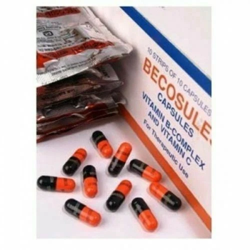 BECOSULES CAPSULE WITH B-Complex & Vitamin C Select Pack Free Shipment ...