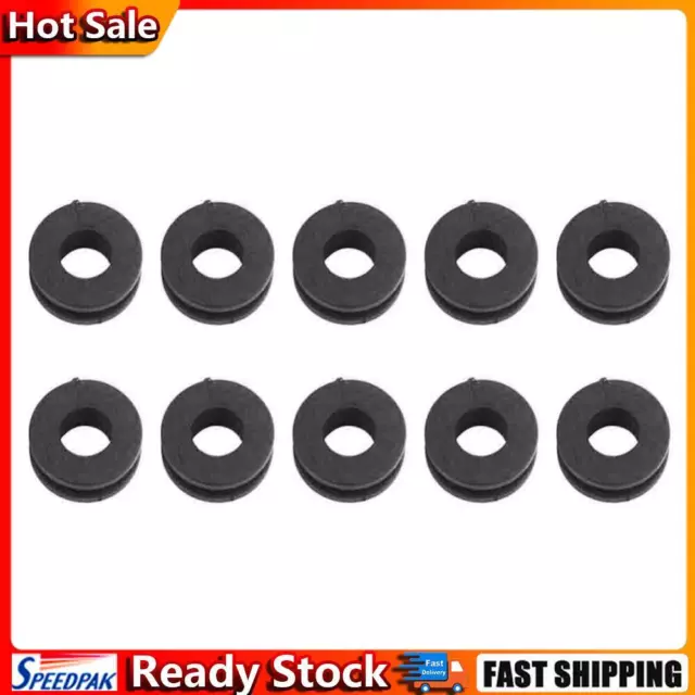 10pcs Car Motorcycle Fairing Headlight Bracket Shockproof Rubber Grommets Screw