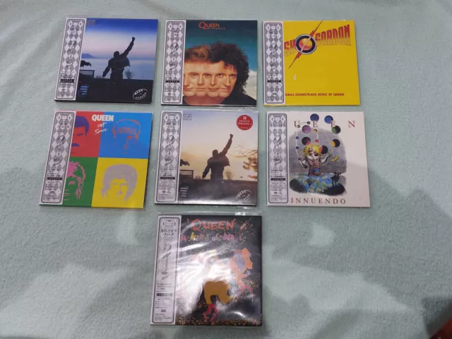 Queen-Lote De 7 Cd Mini Lp Japan 2017