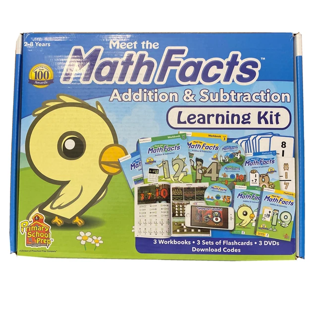 MEET THE MATH FACTS ADDITION & SUBTRACTION LEARNING KITWorkbooks