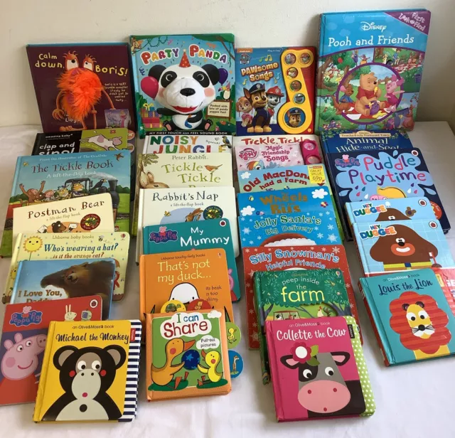 Job Lot Bundle Baby Toddler Board Story Books x 30 **FREE P&P** LOT 2