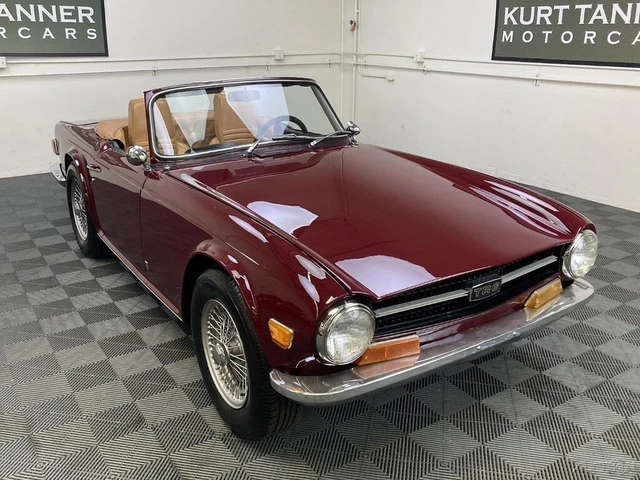 1969 Triumph TR-6 1969 TRIUMPH TR6. OVERDRIVE. FUEL INJECTION.