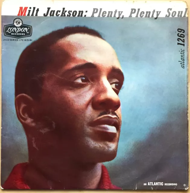 Milt Jackson Plenty Plenty Soul 1St Press 1957 Uk London Vinyl Lp Ltz-K 15141