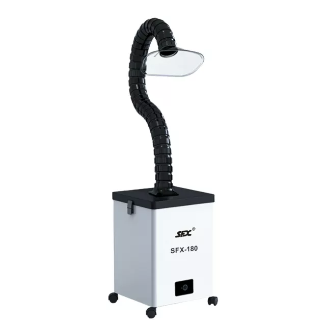 80W Fume Extractor SFX-180 Air Purifier for Soldering Stations & Laser Engraving