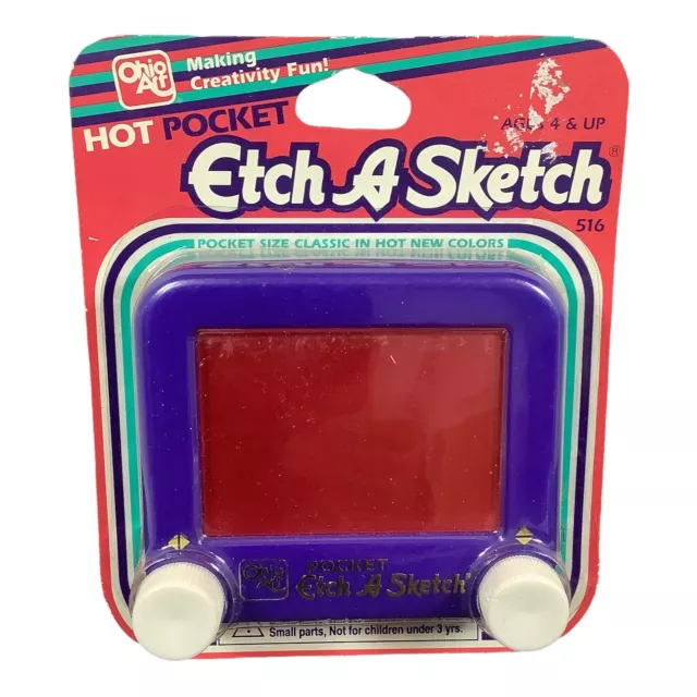 Hot Pocket Etch A Sketch Ohio Art- New in Damaged Package