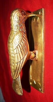 Woodpecker Bird Door Knocker Brass Handmade Finish Home Door Bell Decoration MS1