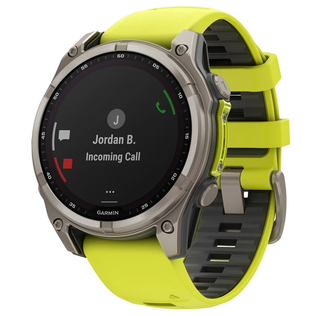 Garmin Fenix 8 Zaffiro Solare 47mm Carbonio Grigio DLC Silicone Band di FedEx Garmin Fenix 8 Zaffiro Solare 47mm Carbonio Grigio DLC Silicone Band di FedEx
