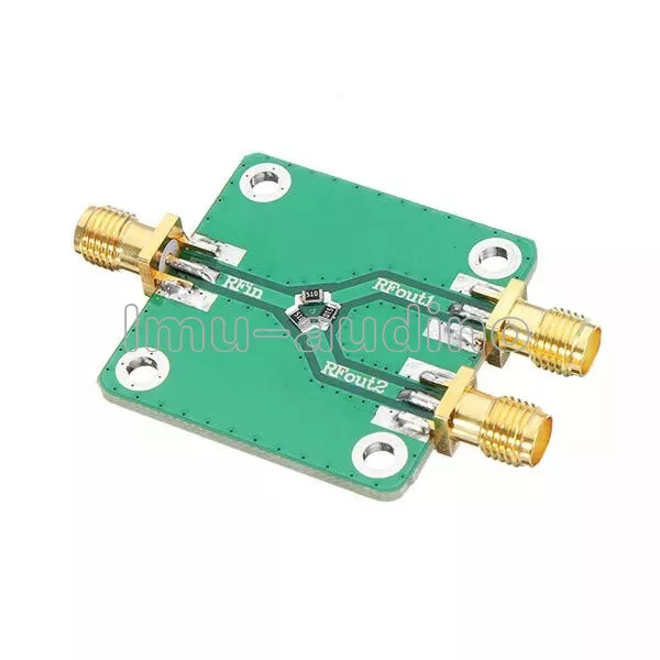 DC-5G 6dB RF Microwave Resistance Power Splitter 1 to 2 Power Distributor Module