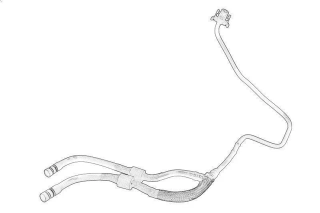 Near Me Mercedes Coolant Breather Pipe - Genuine Mercedes 4475010125 ...