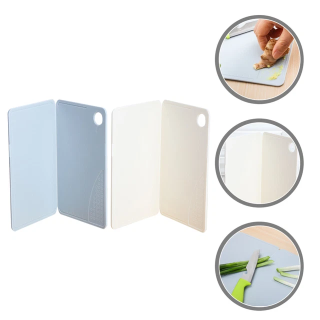 2 Pcs Small Boards Foldable Chopping Board Collapsible Cutting Board Cutting Mat