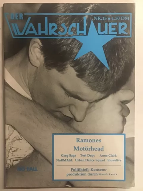 Der Wahrschauer Nr. 15 Indie Punk Fanzine Ramones Motörhead Die Toten Hosen Cult