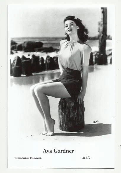 (Bx12) Ava Garner Swiftsure Photo Postcard (268/2) Filmstar Pin Up Glamor