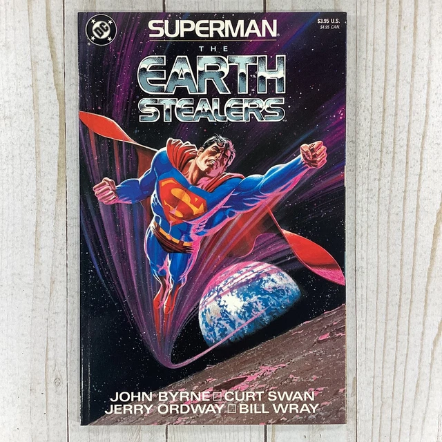 Superman Lot of 2 TPBs Just Imagine Superman 2001/The Earth Stealers 1988 DC NM+ 2