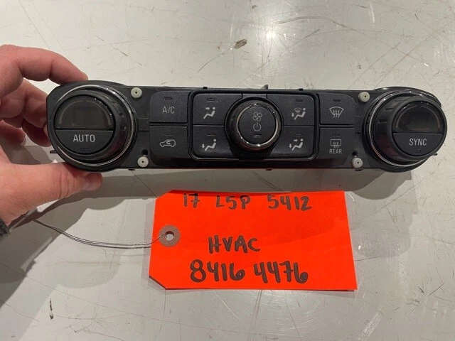 14-19 GMC Sierra 2500HD 3500HD HVAC Riscaldamento AC Controllo Pannello 84164476