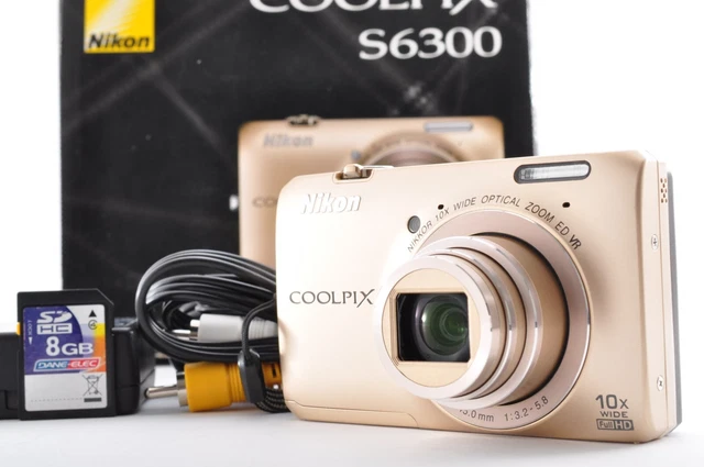Nikon COOLPIX s6300 ゴールド Amazon.co.jp: Nikon デジタルカメラ COOLPIX (クールピクス