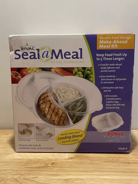 RIVAL Seal-a-Meal Bags ~ (2) 11in. x 7 ft. (27.9cm X 4.27m) Rolls