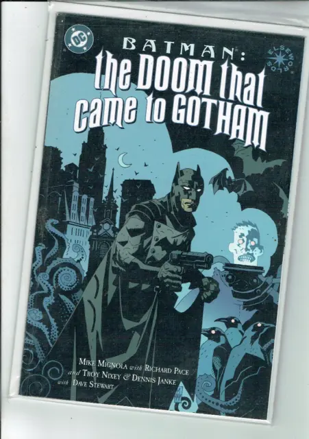 Batman The Doom That Came To Gotham #1-3 complete set Mike Mignola