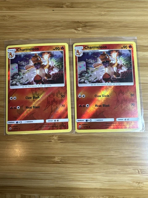Charmeleon 19/147 Reverse Holo S&M Burning Shadows Pokemon TCG Card