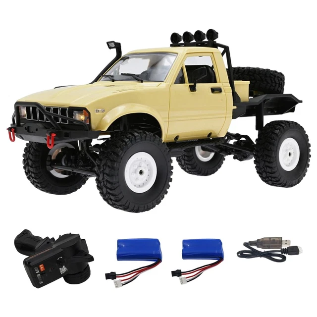 1/16 SCALE RC Truck C14 RC Rock Crawler for WPL Trailer Vehicle Yellow ...