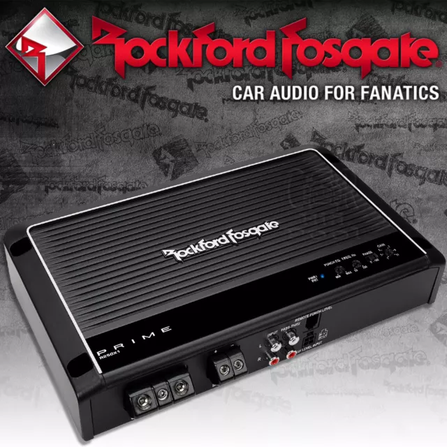Rockford Fosgate Prime Serie R250X1 Monoblock Amp Endstufe Mono Verstärker