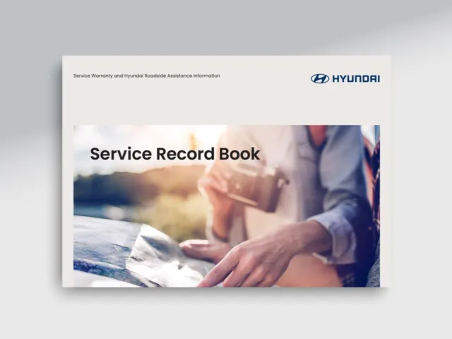 Hyundai I30 Tucson Service History Book Blank For All Models