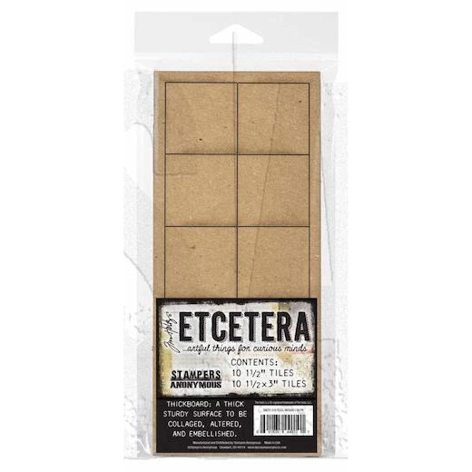 Tim Holtz Etcetera Fliesen - Mosaik 20 Stck. THETC019