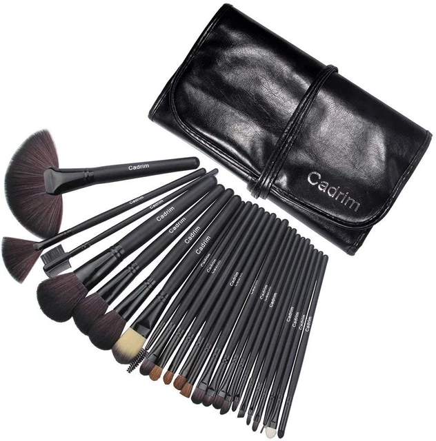 Pennelli Make Up,Cadrim 24 Set Di Pennelli Professionali per Trucco Trucchi,Penn