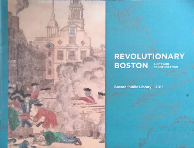 2015 Revolutionary Boston Public Library 250th Anniversary Stamp Act Booklet