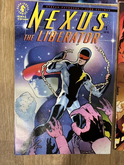 Nexus the Liberator 1-4 Dark Horse 1992 Complete Set VF/NM High Grade 3