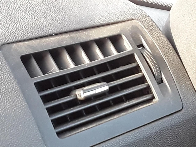 WRHOME Pour Opel Adam Corsa D MK3 Vauxhall 13417363 2201099 Grille De Sortie D'air De Climatisation De Voiture,Grilles De Radiateur Sortie Climatisation Ensemble De Ventilation AC,A/1PCS Chrome