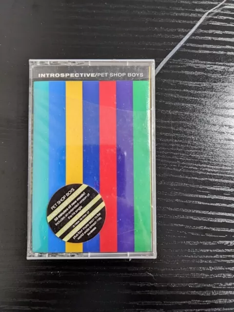 Pet Shop Boys Introspective Cassette Tape (in plastic)