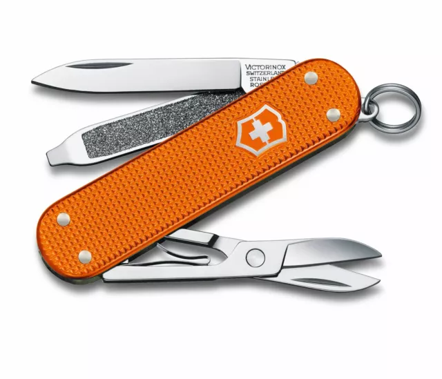 Victorinox Classic Alox Limited Edition 2021 Tiger Orange Schweizermesser