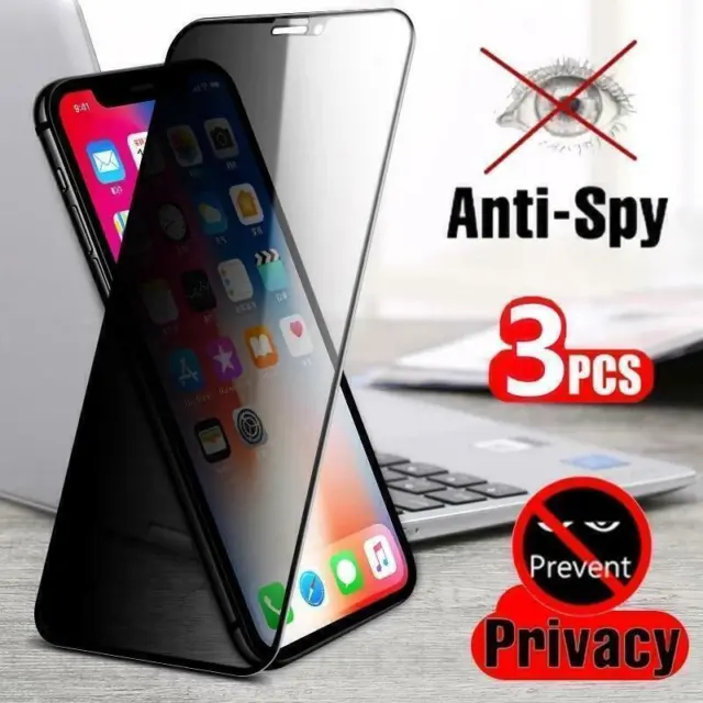 Protector De Pantalla Privacidad Vidrio Templado Para Iphone 15 14 Pro Max