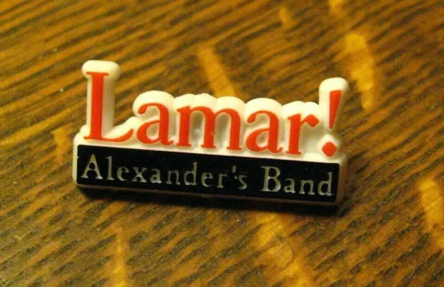 Lamar Alexander Lapel Pin - Vintage Political Campaign Election Senator Governor
